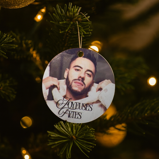 Ornement Photo 2D pour sapin de Noel