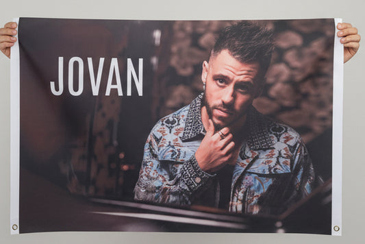 Drapeau JOVAN Premium – Édition Fan – 90 x 60 cm